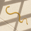 Wheat Chain Bracelet (Gold)