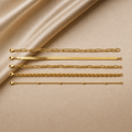 Five Chain Bracelet Stack Original (Gold)